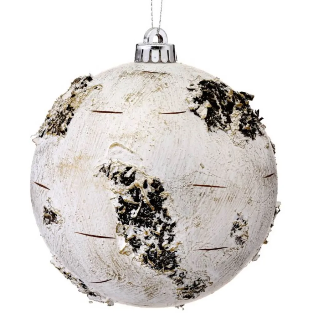 Decorator's Warehouse 15 Cm Birch Ball Christmas Ornaments-Set of 2 > Boxed Sets|Christmas Decor