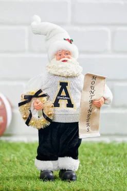Decorator's Warehouse 12" Collegiate Team Santa, Appalachian State > College Santas|Santas & Angels