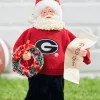 Decorator's Warehouse 12" Collegiate Team Santa, Georgia > College Santas|Santas & Angels