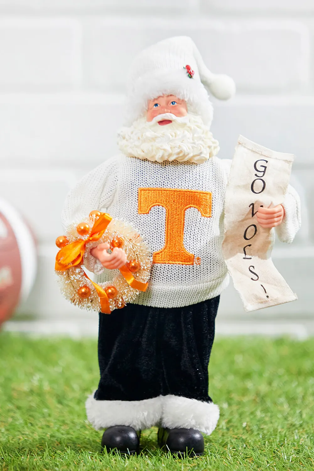 Decorator's Warehouse 12" Collegiate Team Santa, Tennessee > College Santas|Santas & Angels
