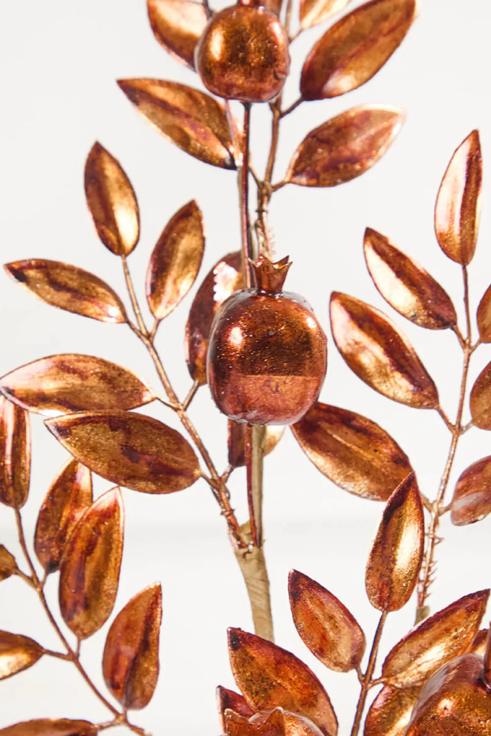 Decorator's Warehouse 26" Copper Metallic Pomegranate Stem > Winter Woodland|Christmas Sprays