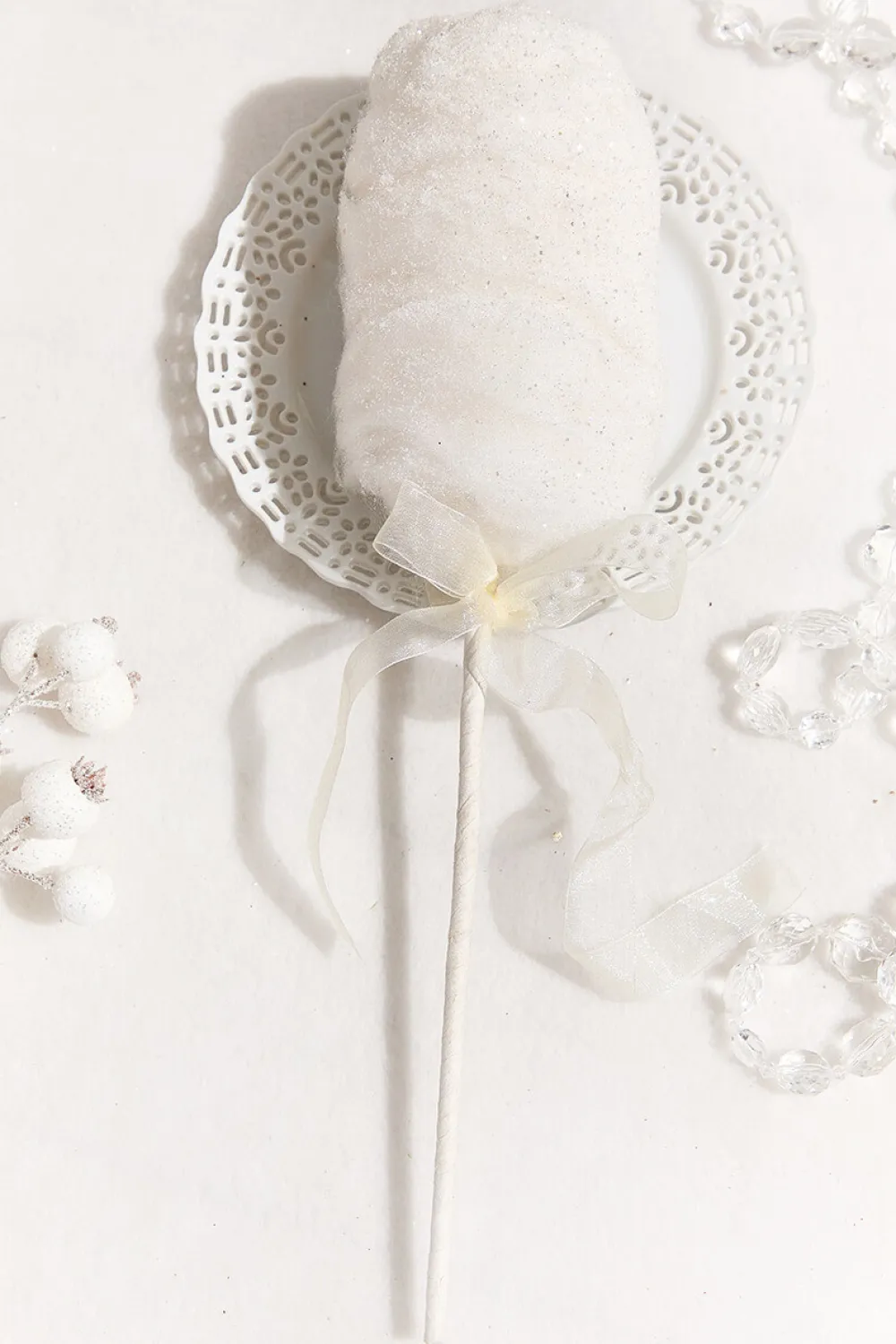 Decorator's Warehouse 15.5" Cotton Candy Stems > Christmas Sprays|Christmas Decor