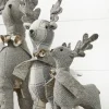 Decorator's Warehouse Country Fabric Reindeer - Set of 3 > Christmas Accents|Christmas Decor