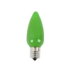 Decorator's Warehouse C9 Platinum Elite LED SMD Bulb (25 bulbs/bag) - Frosted, Green > Vintage Christmas Lights|C9 Bulbs