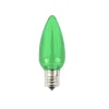 Decorator's Warehouse C9 Platinum Elite LED SMD Bulb (25 bulbs/bag) - Smooth, Green > C9 Bulbs|Christmas Decor