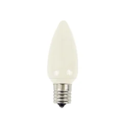 Decorator's Warehouse C9 Platinum Elite LED SMD Bulb (25 bulbs/bag) - Frosted, Warm White > Vintage Christmas Lights|C9 Bulbs