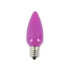 Decorator's Warehouse C9 Platinum Elite LED SMD Bulb (25 bulbs/bag) - Frosted, Pink > C9 Bulbs|Christmas Decor