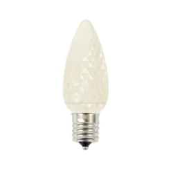 Decorator's Warehouse C9 Platinum Elite LED SMD Bulb (25 bulbs/bag) - Faceted, Warm White > C9 Bulbs|Christmas Decor