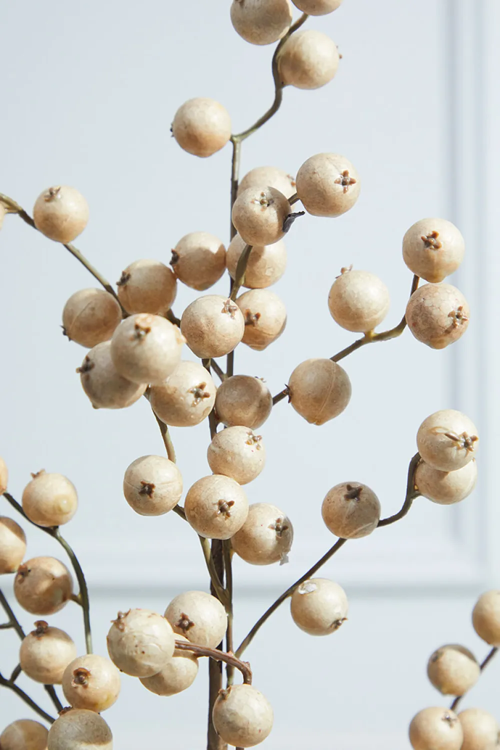 Decorator's Warehouse 29” Crabapple Spray - Griege > Christmas Sprays|Christmas Decor