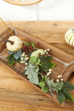 Decorator's Warehouse 29" Cream & Green Harvest Spray > Fall Decor|Fall Decor