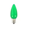 Decorator's Warehouse C9 Wonderful LED SMD Bulb (25 bulbs/bag) - Smooth, Green > C9 Bulbs|Christmas Decor