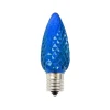 Decorator's Warehouse C9 Wonderful LED SMD Bulb (25 bulbs/bag) - Faceted, Blue > C9 Bulbs|Christmas Decor
