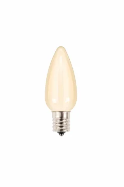 Decorator's Warehouse C9 Wonderful LED SMD Bulb (25 bulbs/bag) - Smooth, Warm White > C9 Bulbs|Christmas Decor