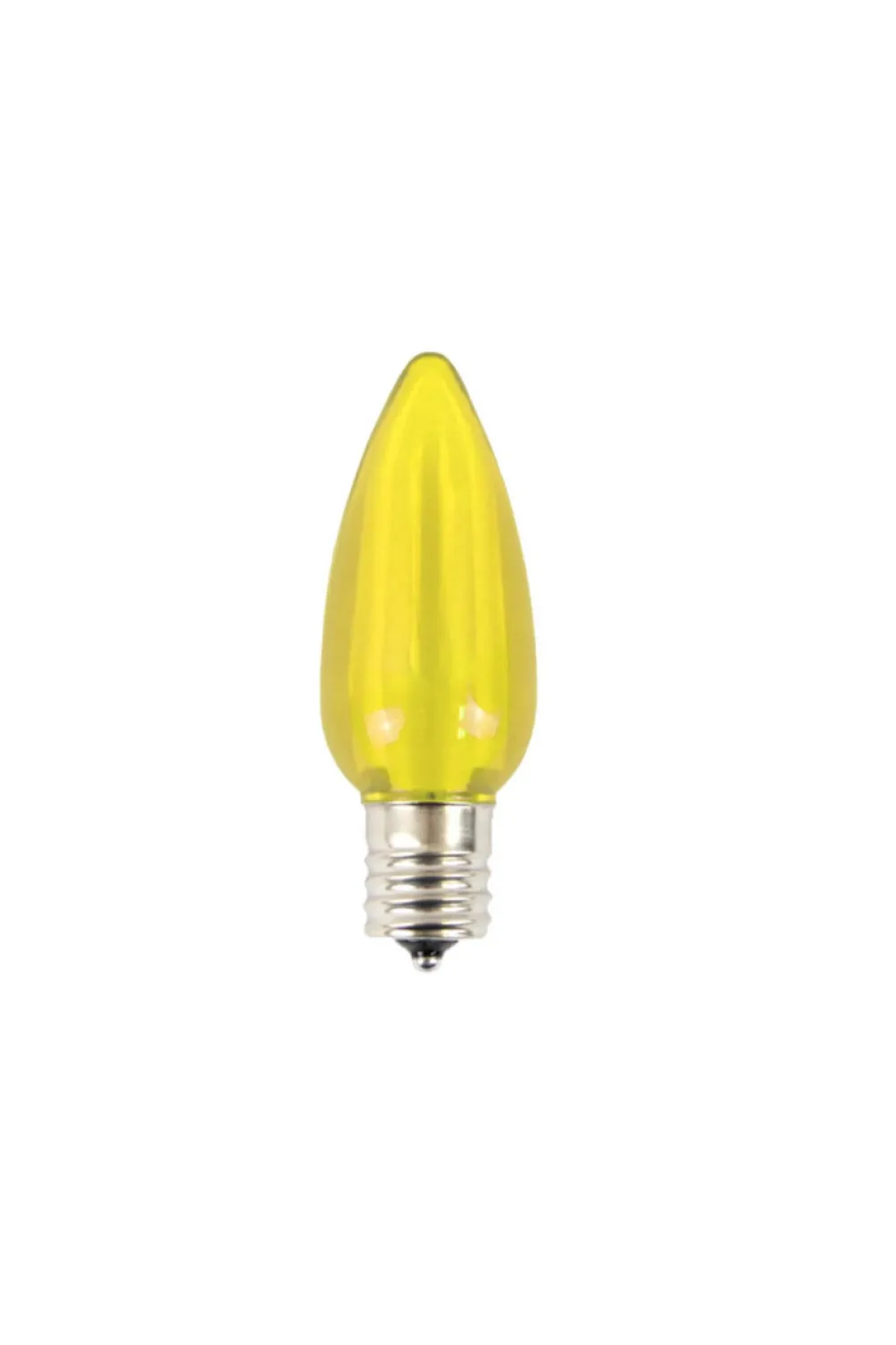 Decorator's Warehouse C9 Wonderful LED SMD Bulb (25 bulbs/bag) - Smooth, Yellow > C9 Bulbs|Christmas Decor