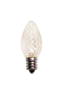 Decorator's Warehouse C7 Wonderful LED SMD Bulbs (25 bulbs/bag) - Faceted, Warm White > Outdoor Lighting|C7 Bulbs