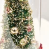 Decorator's Warehouse 7.5" Deco Tree in Glass Dome Ornament > Retro Brites|Christmas Decor