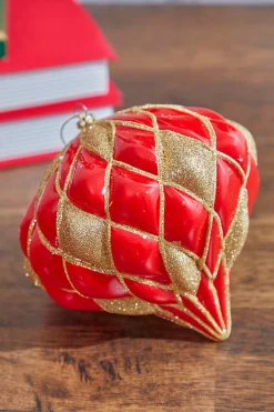 Decorator's Warehouse 6" Diamond Onion Ornament > Christmas Ornaments|Nutcracker