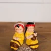Decorator's Warehouse 3" Dolomite Native American Couple Salt & Pepper Shakers > Fall Decor|Fall Decor