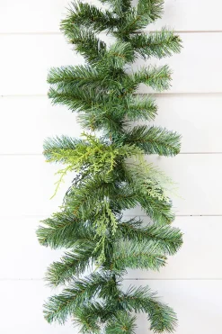Decorator's Warehouse 5' Douglas Fir Garland > Cardinal|Christmas Decor