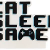 Decorator's Warehouse 2.5" Eat Sleep Game Customizable Ornament > Christmas Ornaments|Christmas Decor