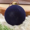 Decorator's Warehouse 3" Eggplant Velvet Glass Ornament > Christmas Decor|Christmas Ornaments