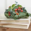 Decorator's Warehouse 6" Eucalyptus/Berry Orb > Christmas Decor|Spring Florals