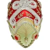 Decorator's Warehouse 7" Faberge Jewel Egg Ornament , Green/Red - Mark Roberts > Mark Roberts