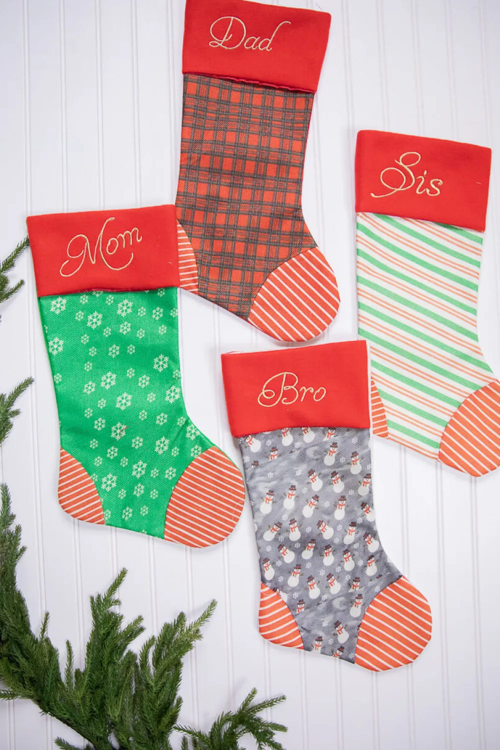 Decorator's Warehouse 20” Fabric Holiday Stocking > Christmas Sale|Christmas Decor