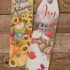 Decorator's Warehouse 23.5” Fall/Holiday Double-Sided Wall Decor > Fall Decor|Fall Decor