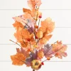 Decorator's Warehouse 28" Fall Leaves Pumpkin Spray > Fall Decor|Fall Decor