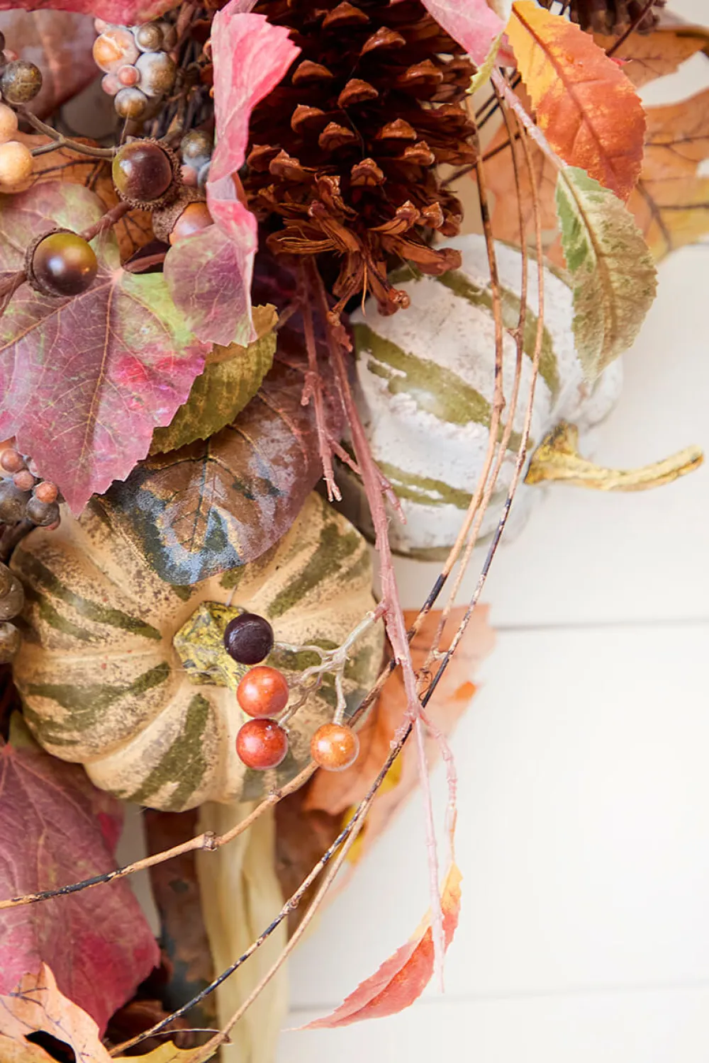Decorator's Warehouse 25” Farmhouse Autumn Wreath > Fall Decor|Christmas Decor