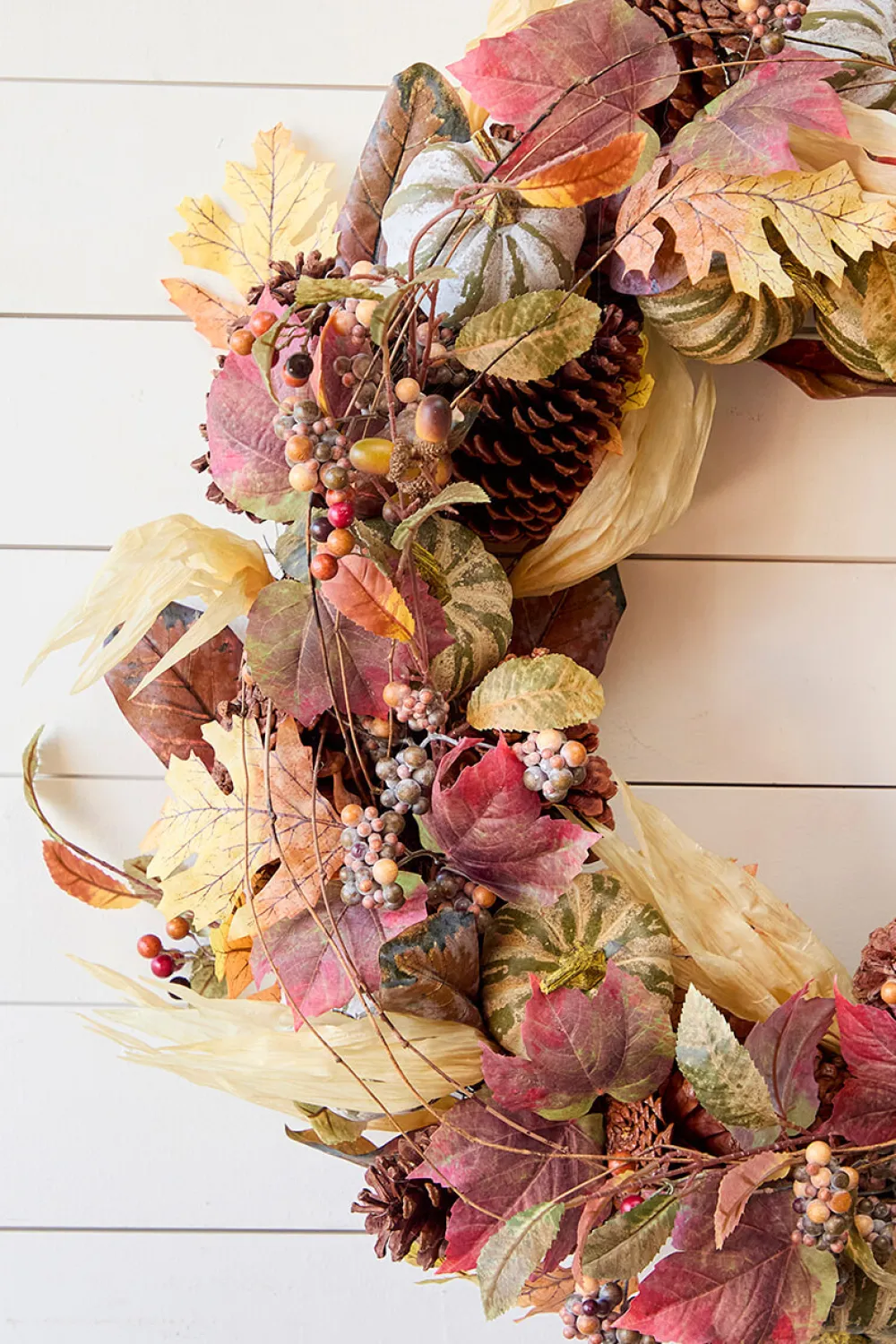 Decorator's Warehouse 25” Farmhouse Autumn Wreath > Fall Decor|Christmas Decor