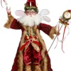 Decorator's Warehouse 23" Father Christmas Fairy On Base - Mark Roberts > Mark Roberts