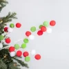 Decorator's Warehouse 28” Felt Ball Spray - Red/White/Green > Storyville|Christmas Sprays