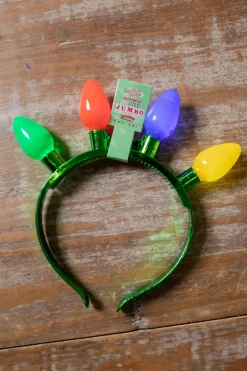 Decorator's Warehouse Flashing Lotsa Lites Holiday Headband > Fun Gifts|Christmas Decor