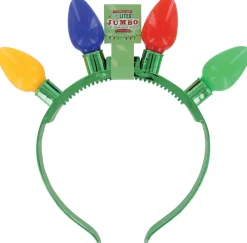 Decorator's Warehouse Flashing Lotsa Lites Holiday Headband > Fun Gifts|Christmas Decor