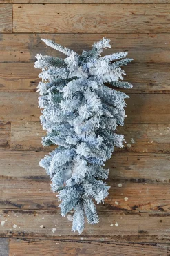 Decorator's Warehouse 30" Flocked Balsam Teardrop > Christmas Teardrops|Teardrops