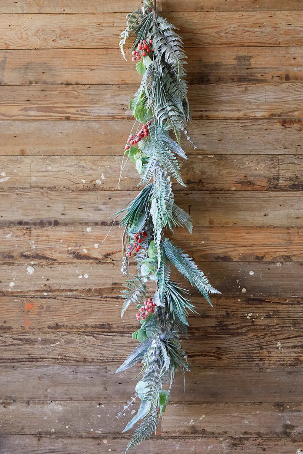 Decorator's Warehouse 65” Flocked Fern Garland > Christmas Decor|60"