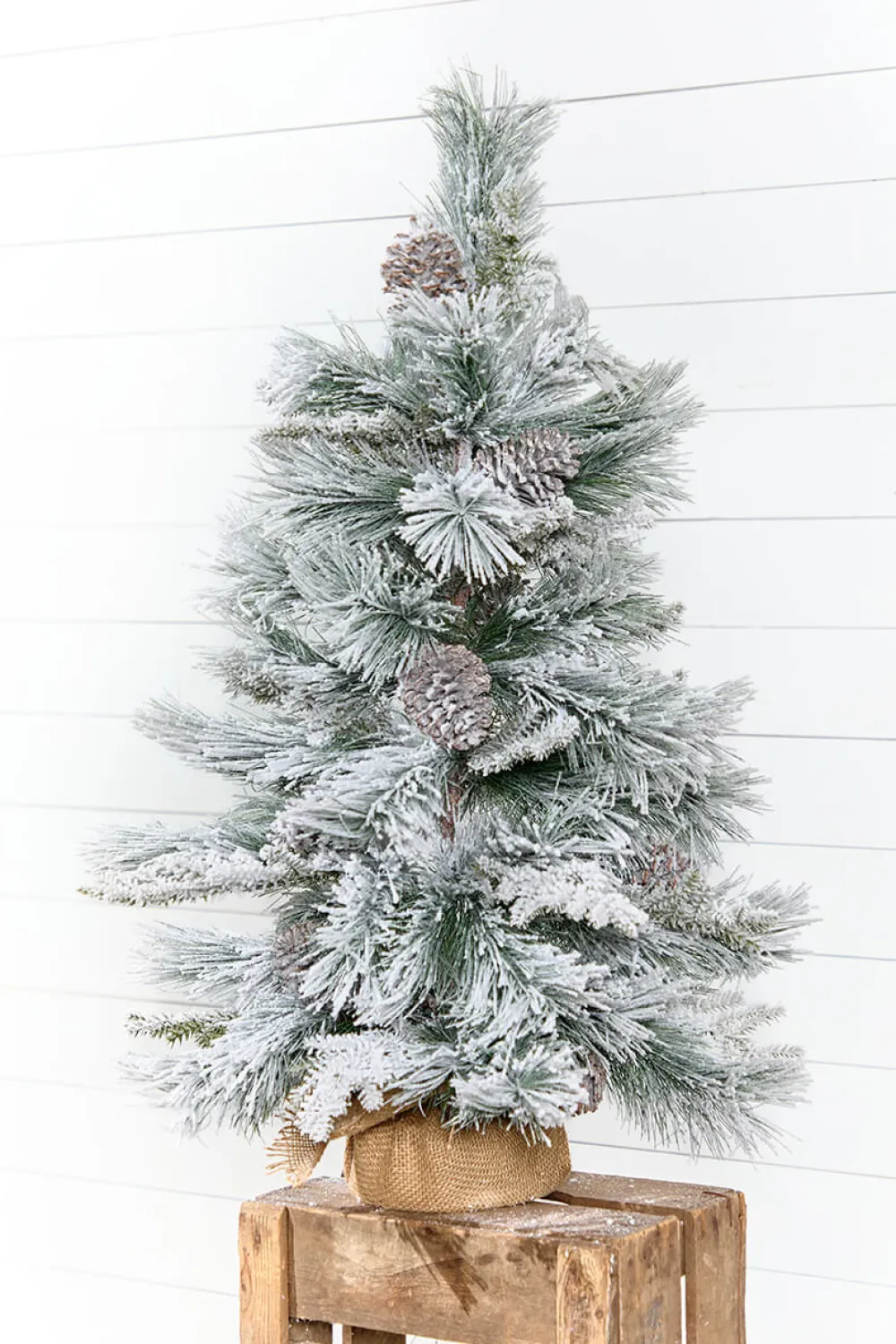 Decorator's Warehouse 36" Flocked Tree > Christmas Accents|2026 New Additions