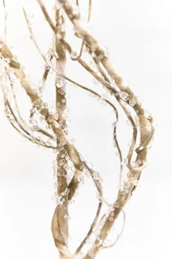 Decorator's Warehouse 34" Frosted Beaded Twig Spray > Winter Woodland|2026 New Additions