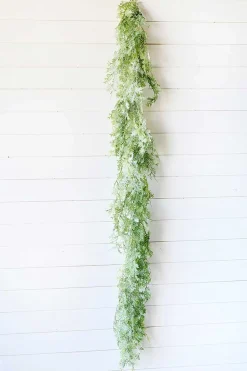 Decorator's Warehouse 73” Frosted Fern Cone Garland > Real Touch Garlands|Natural Greenery