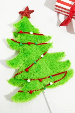 Decorator's Warehouse 27" Furry Christmas Tree Pick > Storyville|Christmas Sprays