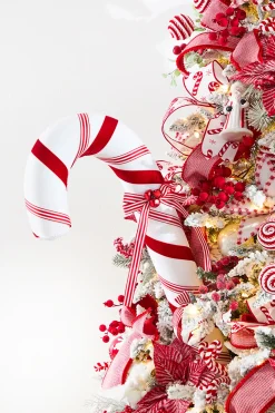 Decorator's Warehouse 37" - 46” Giant Candy Canes - Set of 2 > Sale|Christmas Accents