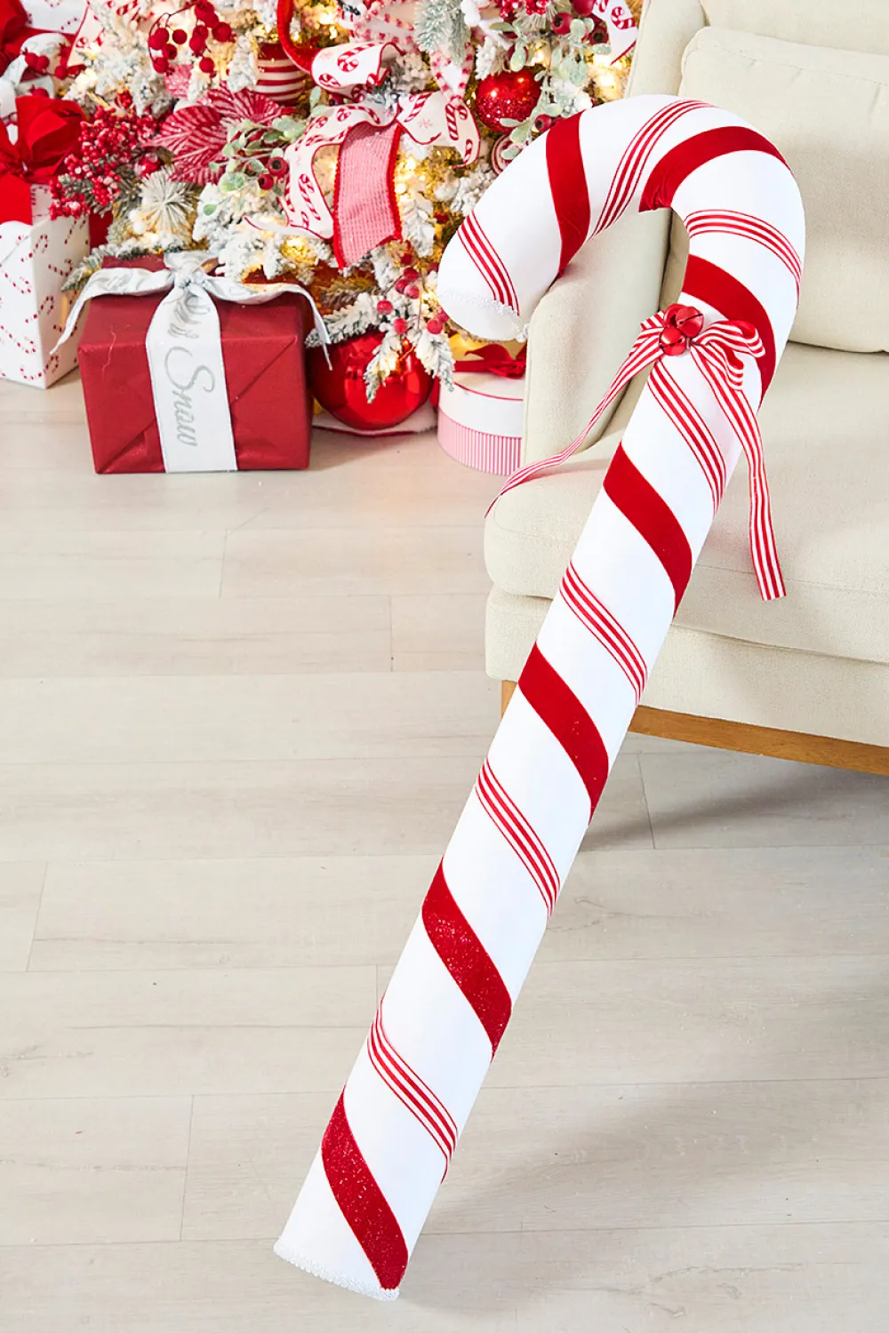 Decorator's Warehouse 37" - 46” Giant Candy Canes - Set of 2 > Sale|Christmas Accents
