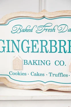 Decorator's Warehouse 15" Gingerbread Baking Sign > Christmas Decor|Sugar & Spice