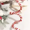 Decorator's Warehouse 60" Gingerbread Candy Stripe Garland > Christmas Decor|Christmas Garlands