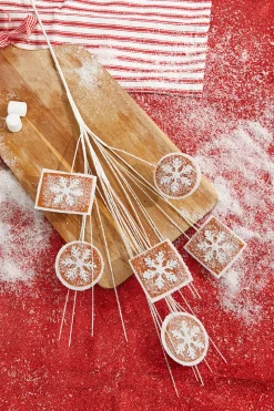Decorator's Warehouse 25” Gingerbread Cookie Stem > Sugar & Spice|Christmas Sprays