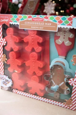 Decorator's Warehouse Gingerbread Man Baking Set > Christmas Accents|Fun Gifts
