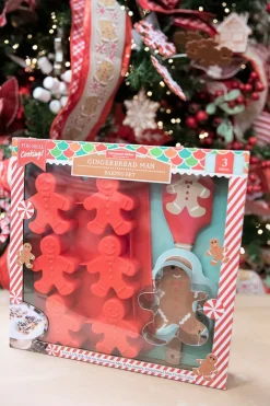 Decorator's Warehouse Gingerbread Man Baking Set > Christmas Accents|Fun Gifts