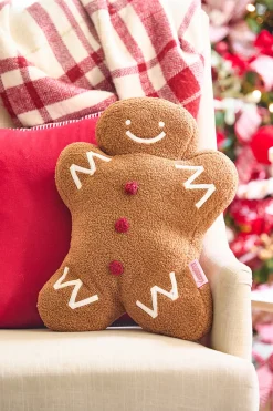Decorator's Warehouse Gingerbread Man Pillow 18